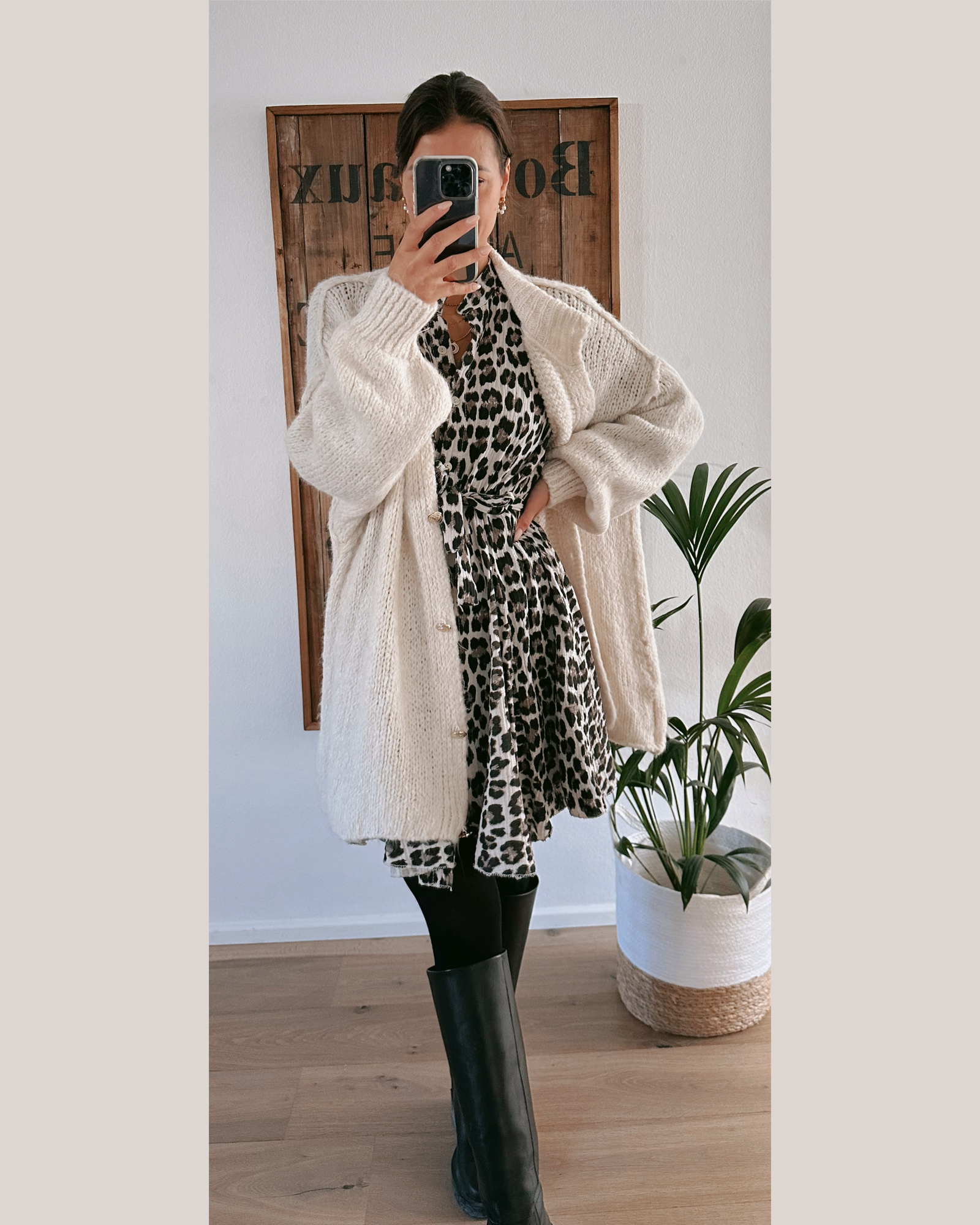 Oversize Cozy Cardigan Vanille