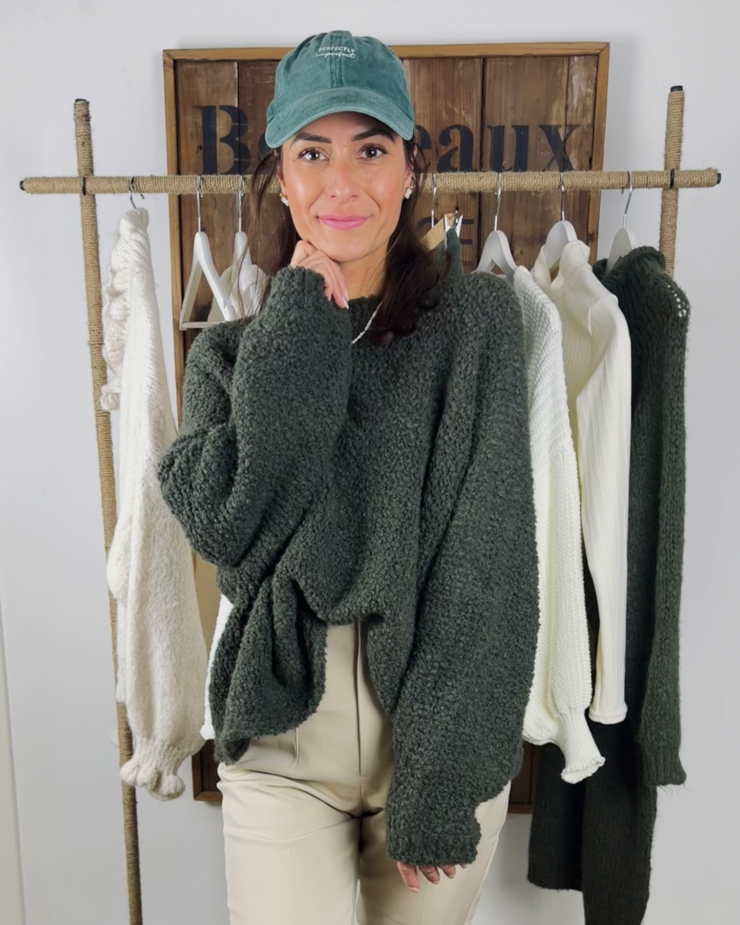 Cozy Pullover Olive