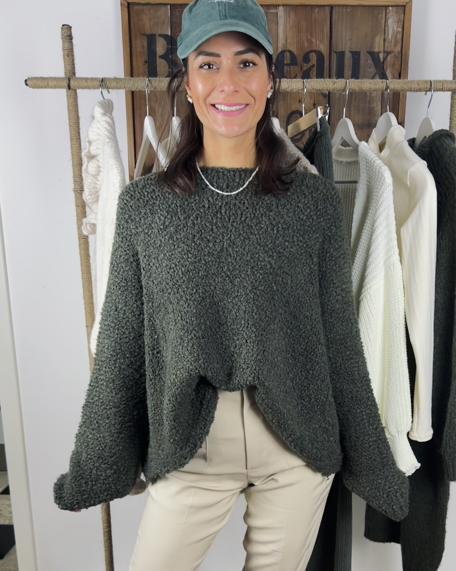 Cozy Pullover Olive