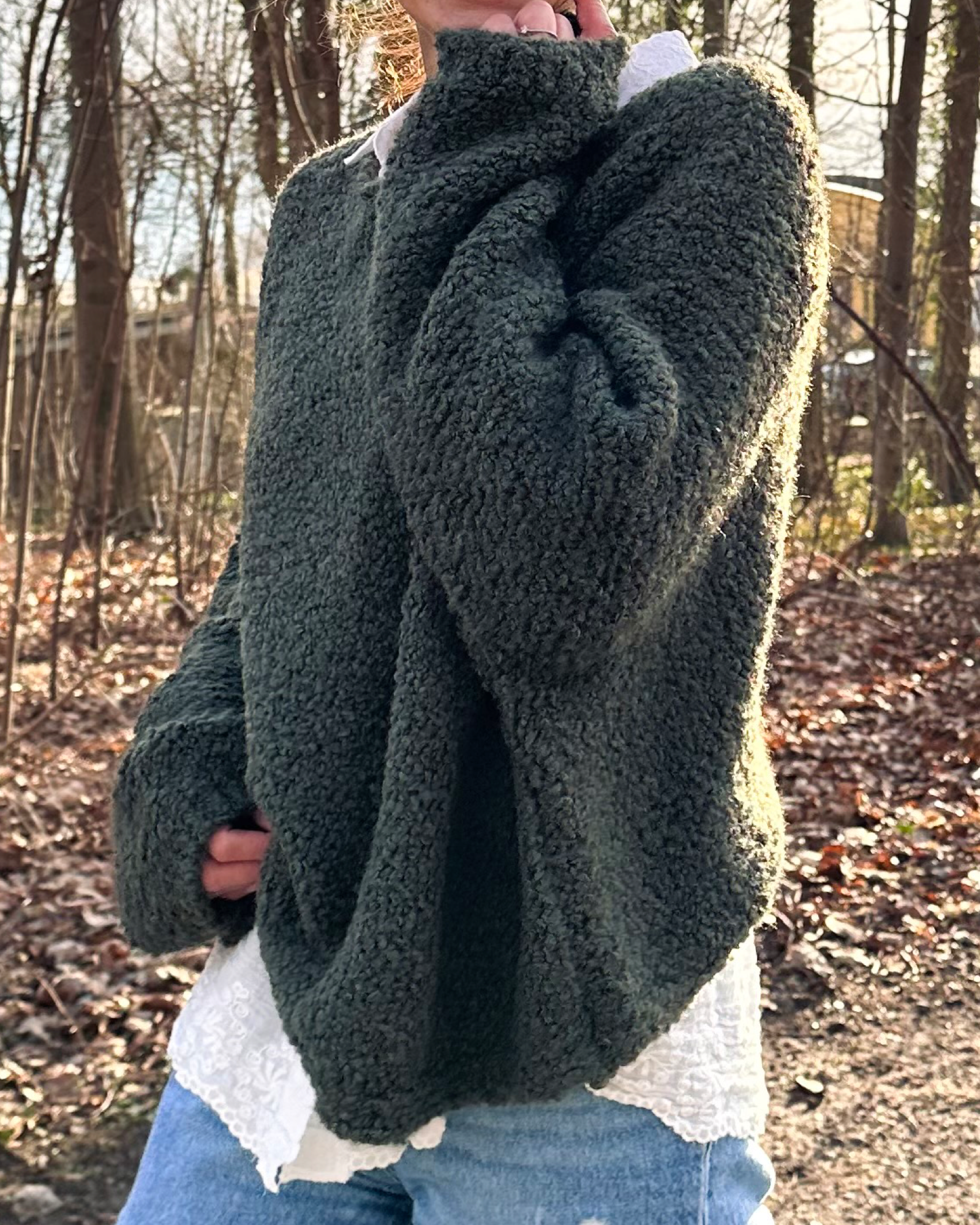 Cozy Pullover Olive 