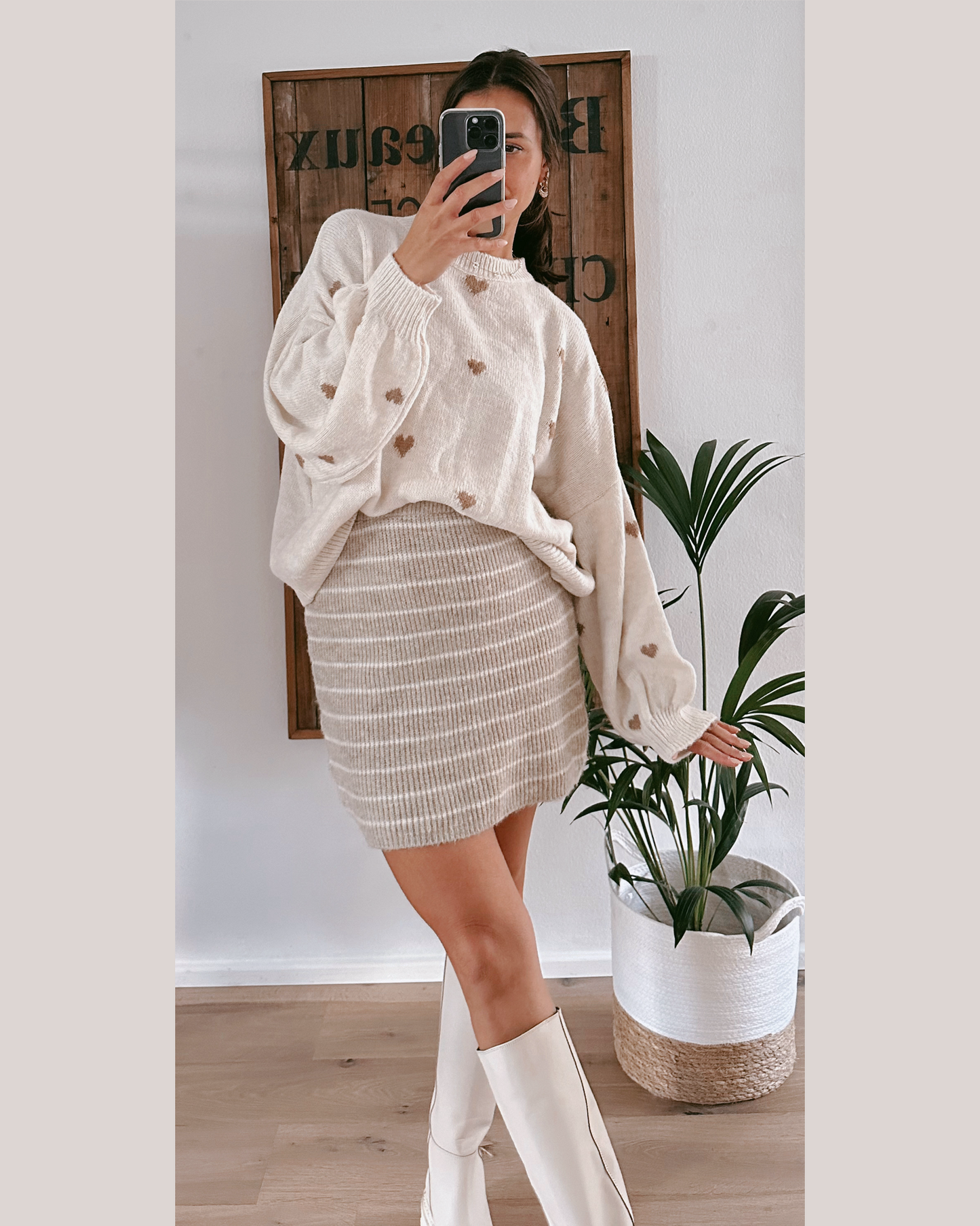 Lovely Pullover Creme