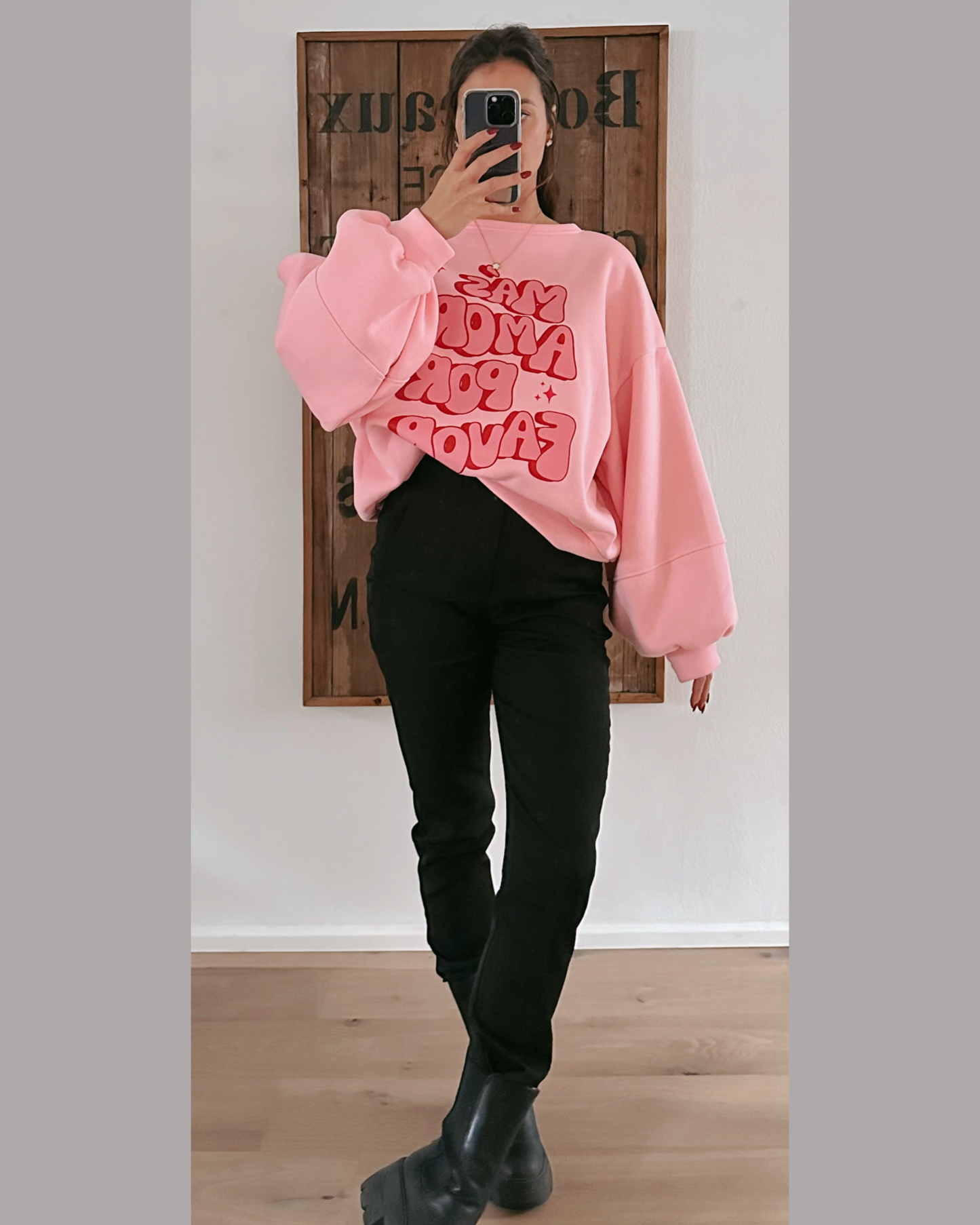 Amore Pullover Pink