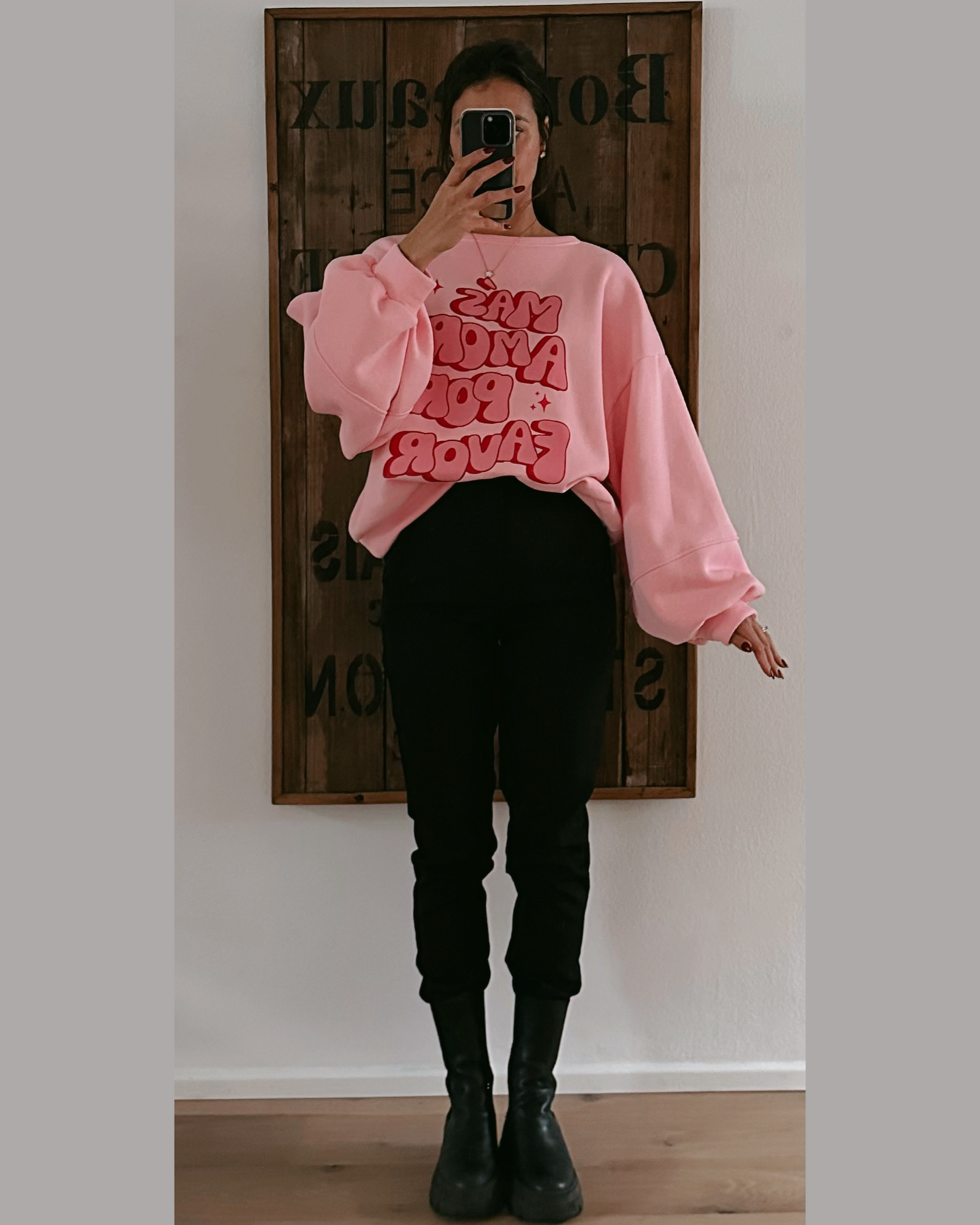 Amore Pullover Pink