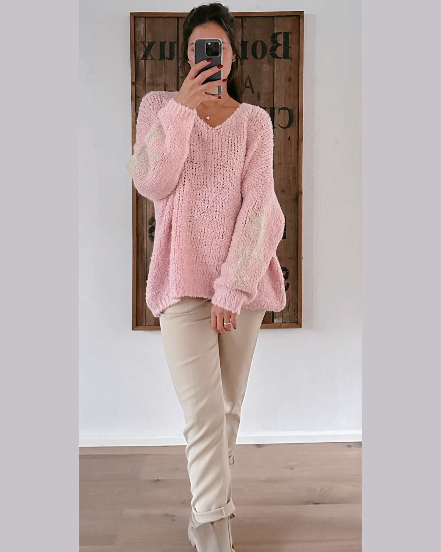 Zora Pullover Rosé