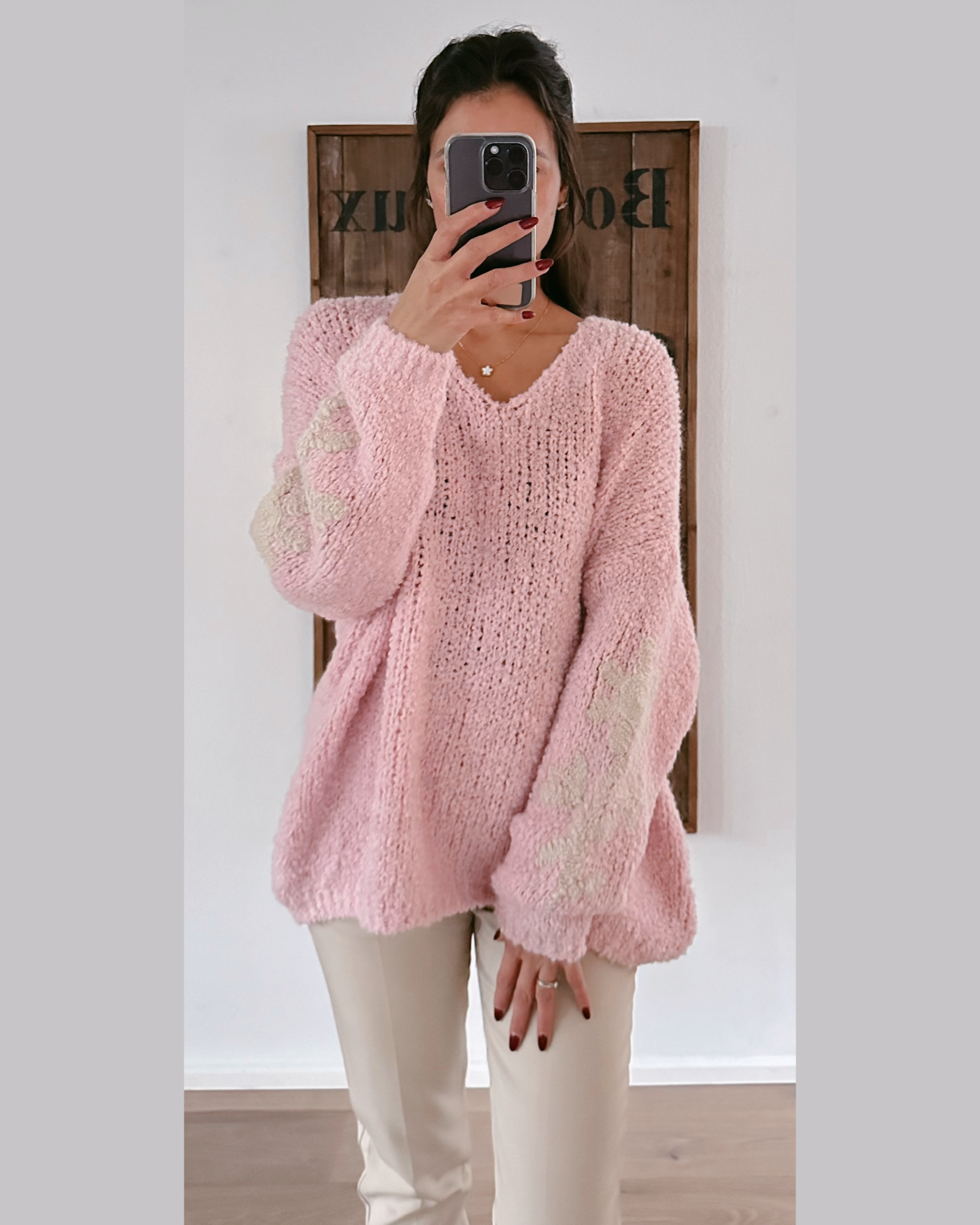 Zora Pullover Rosé