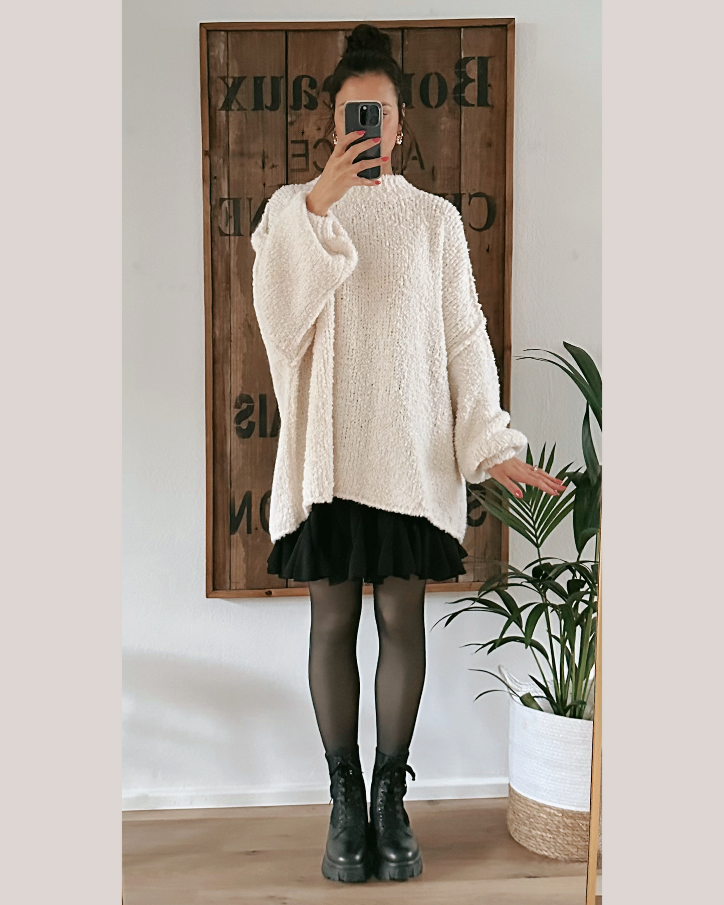 Oversize Cozy Pullover Creme