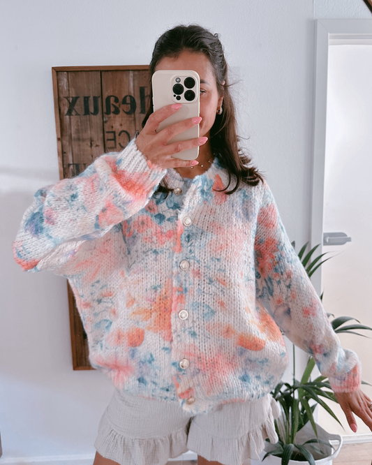 Mali Cardigan Sky