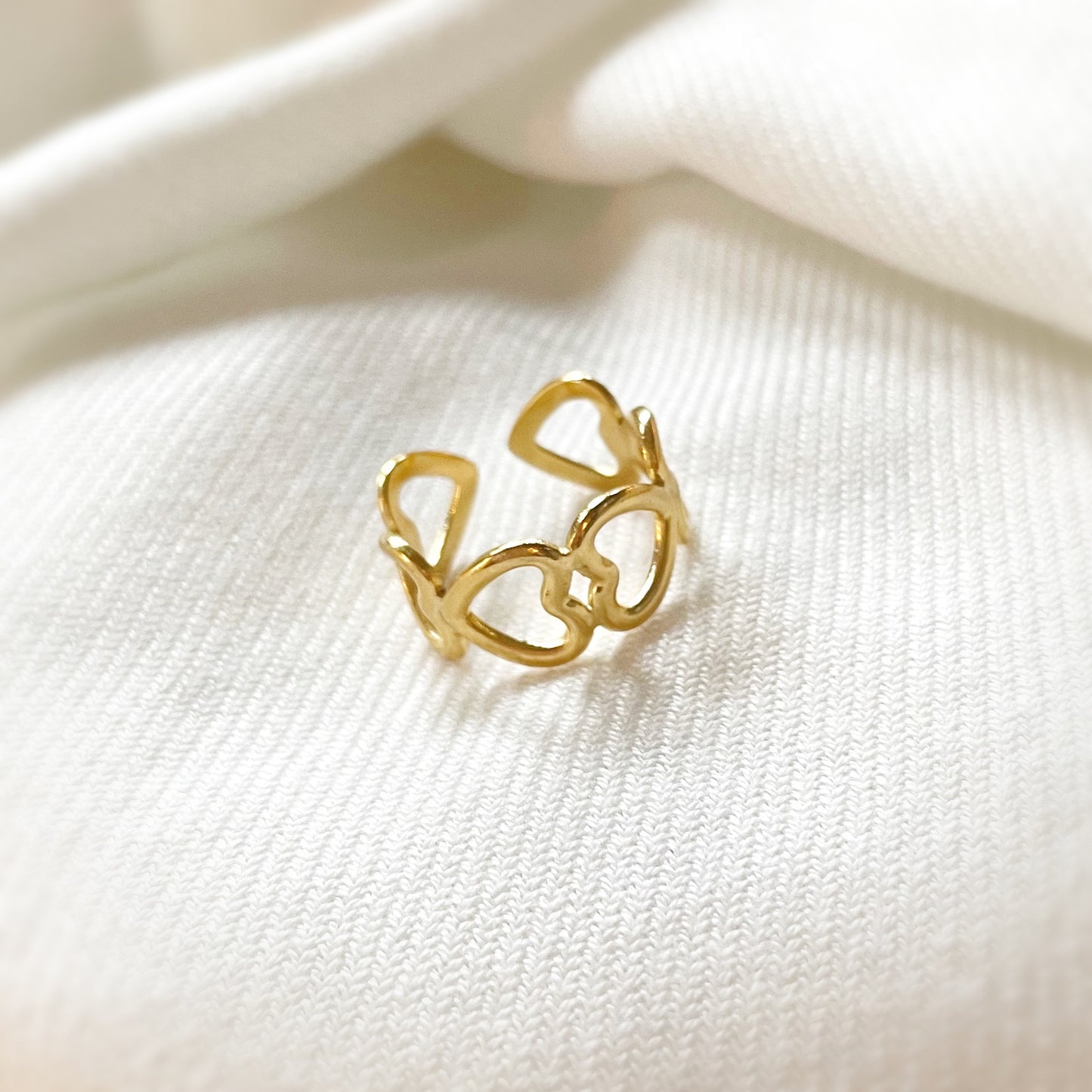 Love Pieces Heart Ring